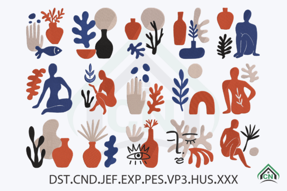 Abstract Human Embroidery Bundle Review