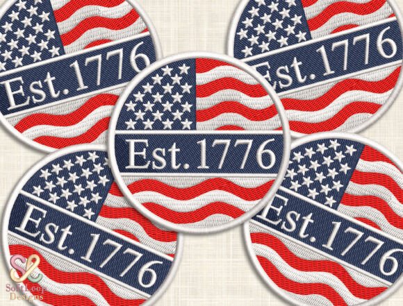American Flag Patch Embroidery Design Review