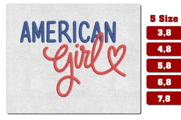 American Girl Patriotic Embroidery File Review