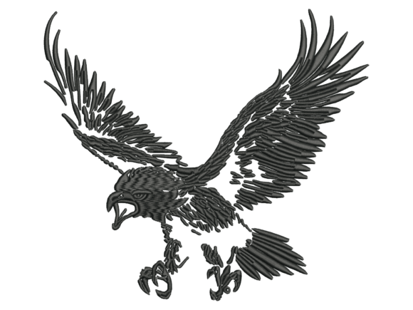 Attacking Eagle Embroidery: A Designer's Honest Review