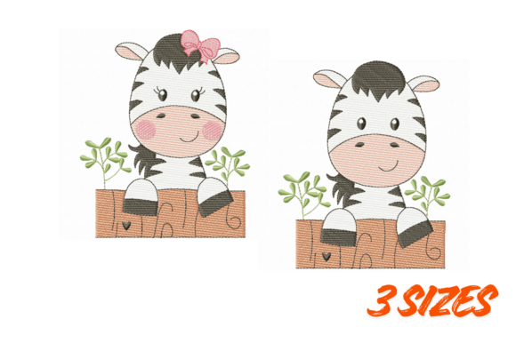 Baby Zebra Couple Embroidery Set Review