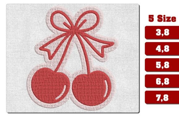 Cherry Bow Machine Embroidery Design Review