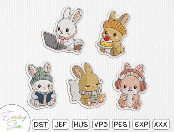 Cute Bunny Patch Embroidery Bundle Review