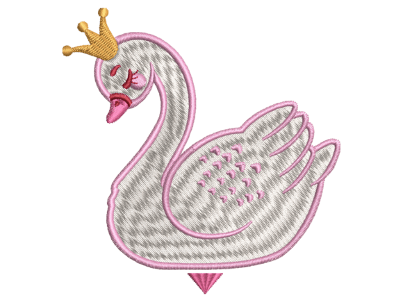 Elegant Crown Swan Embroidery Review