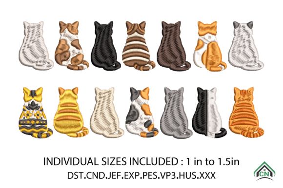 Friends Cat Embroidery Design Bundle Review