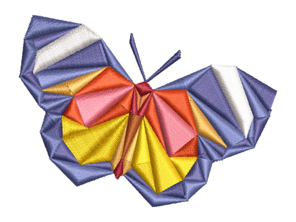 Geometric Butterfly Embroidery: A Designer's Review