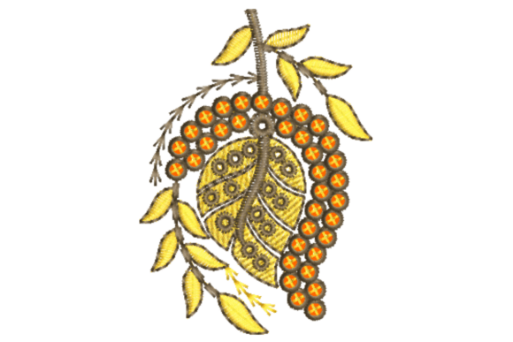 Leaf Embroidery Design Review for Holiday Collections