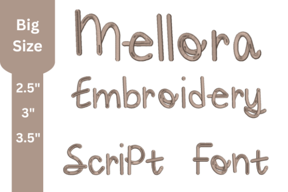 Mellora Font Embroidery Review for Real Projects