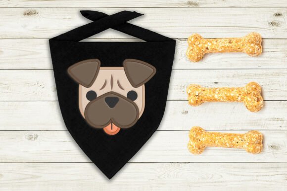 Pug Face Dog Applique Embroidery Review